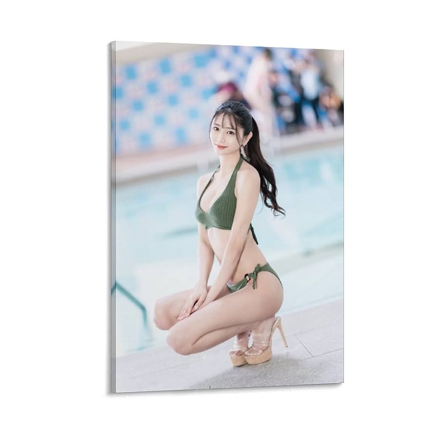 Amazon.co.jp: 斎藤恭代セクシーグラビア水着画像ポスター 印刷